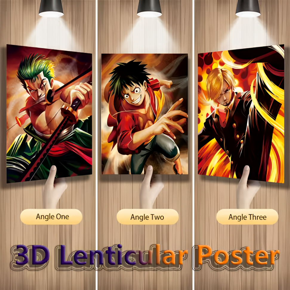 3D Anime Poster