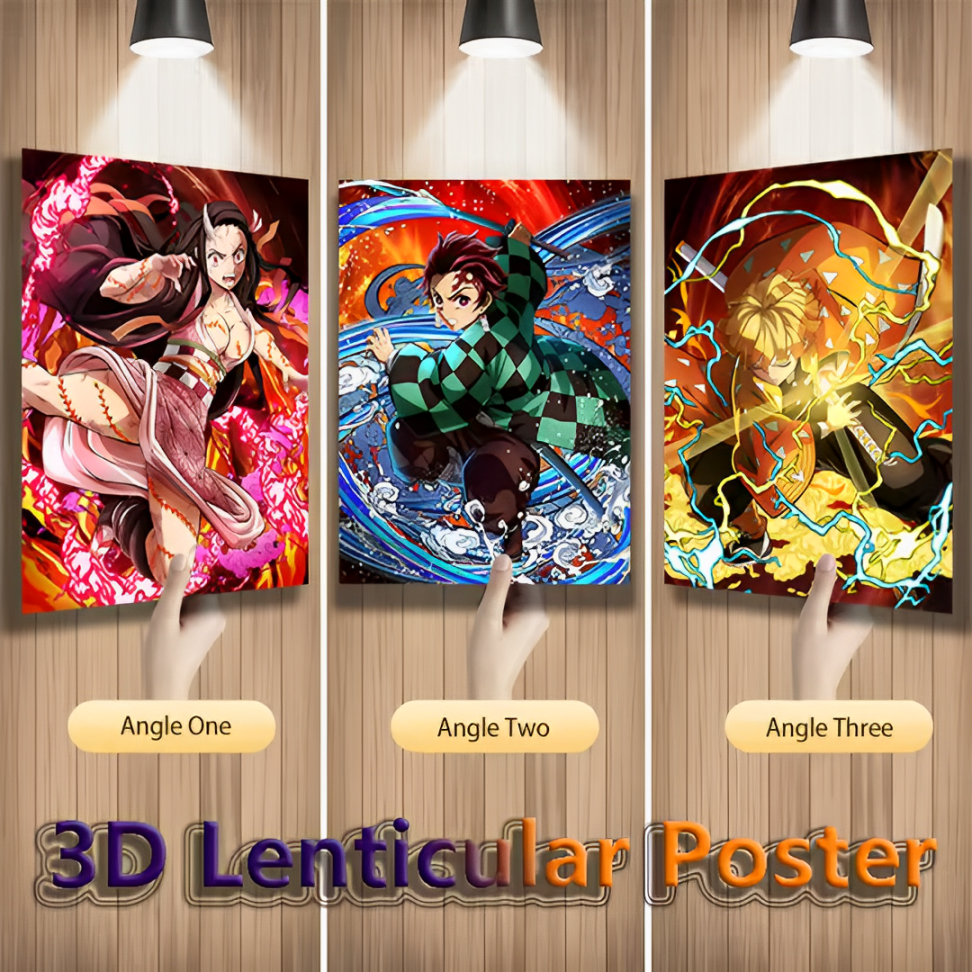 3D Anime Poster