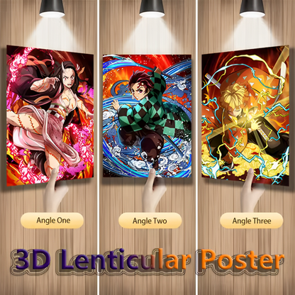 3D Anime Poster
